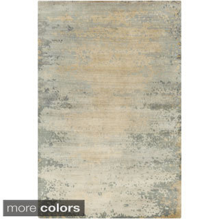 Candice Olson : Hand-Knotted Shiloh Abstract Indoor Rug (8' x 11')