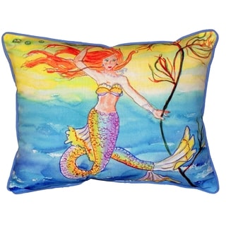 Betsy's Mermaid 16x20-inch Indoor/Outdoor Pillow