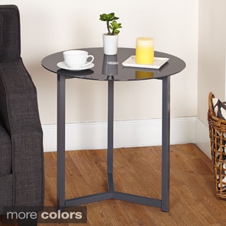 Simple Living Glass End Table