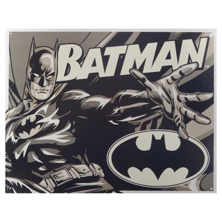 Vintage Metal Art Decorative 'Batman Duotone' Tin Sign