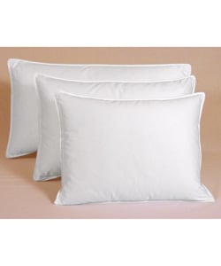 Egyptian Cotton 375 Thread Count Siberian White Down Pillow