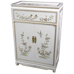 Handmade White Lacquer Cabinet (China)