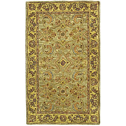 Safavieh Handmade Classic Kasha Gold Wool Rug (4' x 6')