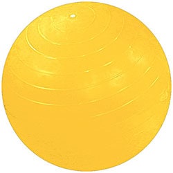 Cando Inflatable 59-inch Yellow Exercise Sensi-Ball