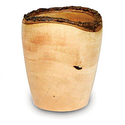 Mango Wood Utensil Vase (Thailand)