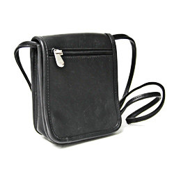 Royce Leather Vaquetta Petite Flapover Cross-body Bag