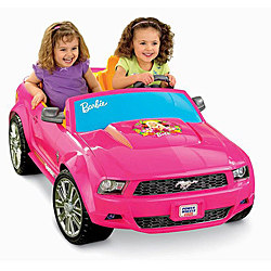 Fisher-Price Power Wheels Barbie Ford Mustang