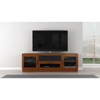 Contemporary 70-in Light Cherry TV and Entertainment Console