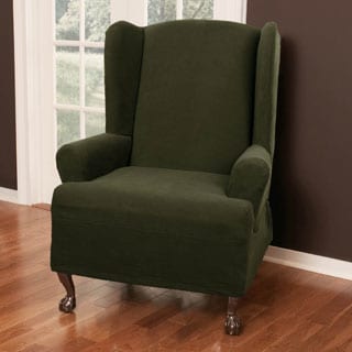 Maytex Stretch Pixel Wing Chair Slipcover