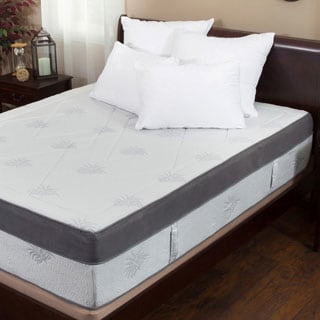 Aloe Gel Infused Memory Foam 15-inch Queen-size Mattress by Christopher Knight Home