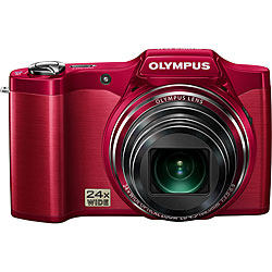 Olympus SZ-12 14MP Red Digital Camera