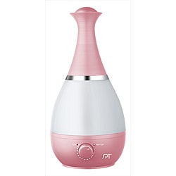SPT Ultrasonic Pink Humidifier with Fragrance Diffuser