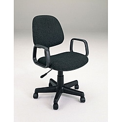 Mandy Pneumatic Lift Black Fabric Office Chair