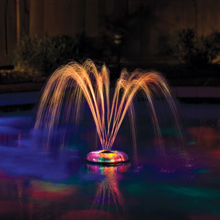 Small Underwater Floating Light and Fountain for Pools