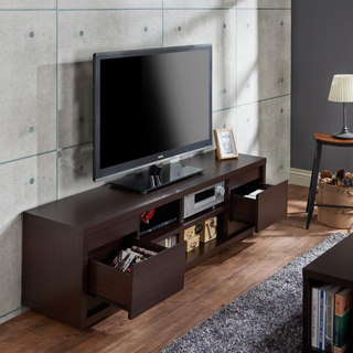 Furniture of America Irvine Contemporary 70-inch Entertainment TV Console