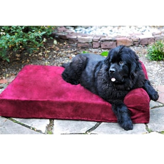 Big Barker 7-inch Pillowtop Orthopedic Dog Bed Headrest Edition