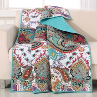 Greenland Home Fashions Nirvana Quilted Cotton Throw