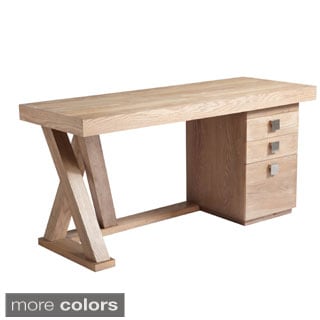 Sunpan 'Ikon' Madero Contemporary Wood Desk with Drawers