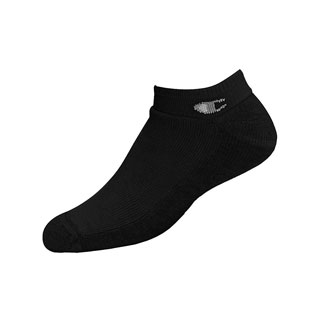 Champion Double Dry High Performance Men's Full Cushion Extra Low-Cut Socks Extended Sizes 3-Pack