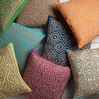 Beth Lacefield: Lynch 18-inch Decorative Geometric Throw Pillow