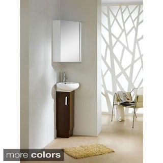 Fine Fixtures Milan 15-inch Vanity with Vitreous China Sink Top
