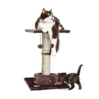 Tiger Tough Cat Playground Scratching Post with Cat- IQ Busy Box