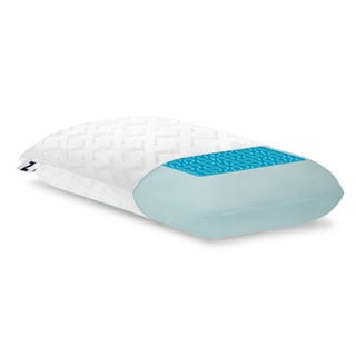 Z Gel-Infused Dough Memory Foam Pillow with Double Z-Gel Liquid Gel Packets