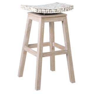 Welland Casual Off-white Barstool