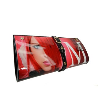 Marie Digital Color Print Clutch