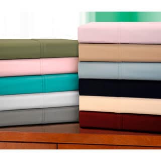 400 Thread Count Egyptian Cotton Solid Sheet Set