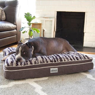 Beautyrest Luxe Mat Plus Rectangular Orthopedic Memory Foam Dog Bed