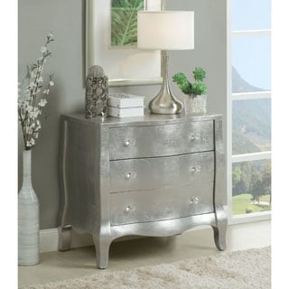 Somette Silver 3-Drawer Chest