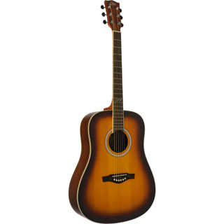 Eko Guitars 06217103 TRI Series Honey Burst Dreadnought Acoustic Guitar