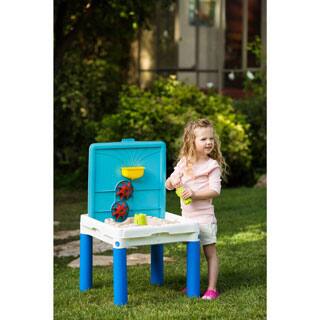 Keter Water Kingdom Kids Activity Sand and Water Play Table