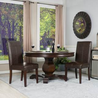 Somette Shorewood Brown Dining Chair (Set of 2)