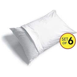Pillow Guard Allergy Relief Pillow Protectors (Set of 6)