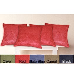 Microsuede Square Pillow Covers (Set of 4)