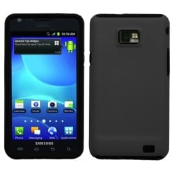 INSTEN Black Fusion Phone Case Cover for Samsung I777 Galaxy S II