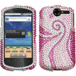 INSTEN Phoenix Tail Diamante Phone Case Cover for Huawei U8800 Impulse 4G