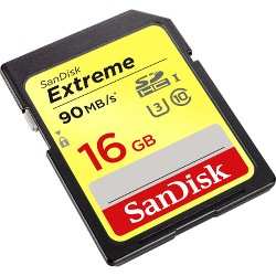 SanDisk Extreme 16 GB SDHC