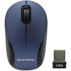 Gear Head Optical Wireless Travel Mouse