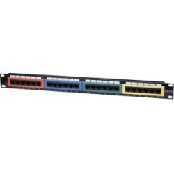 Intellinet Cat6 Color-Coded Patch Panel