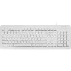 Macally 104 Key Wired USB Keyboard for Mac and PC