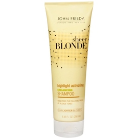 John Frieda Sheer Blonde 8.45-ounce Highlight Activating Enhancing Shampoo for Lighter Blondes