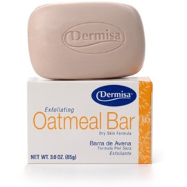 Dermisa Exfoliating Oatmeal Bar 3-ounce