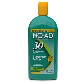 NO-AD 16-ounce Sunscreen Lotion SPF 30