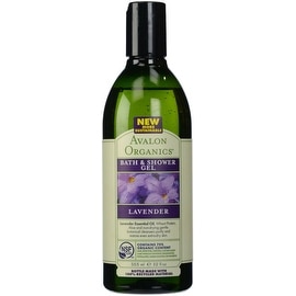 Avalon Organics Bath & Shower Gel, Lavender 12 oz