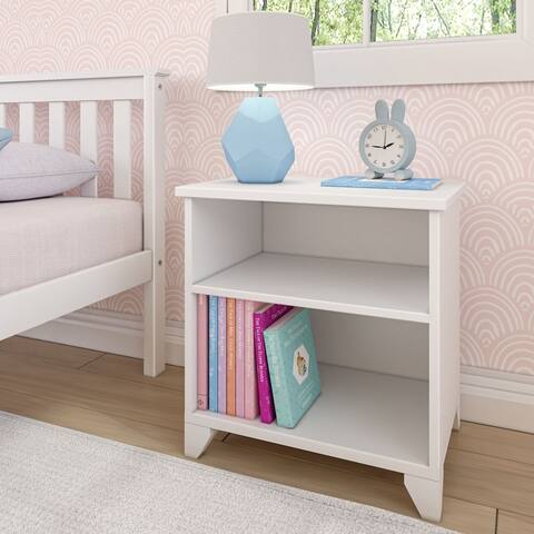Max and Lily Nightstand with Shelf