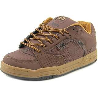 Globe Scribe Men Round Toe Leather Brown Skate Shoe