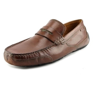 Clarks Ashmont Way Men Round Toe Leather Brown Loafer